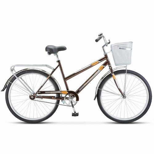 Велосипед Stels Navigator 205 С Lady 26 Z010 (2024) 19 коричневый (требует финальной сборки)