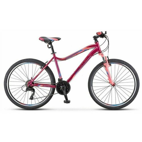 Велосипед Горный STELS Miss - 5000 V (26') Вишнёвый/розовый, рама 18'