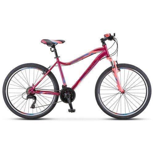Велосипед Stels Miss 5000 D 26 V010 18' вишнёвый/розовый