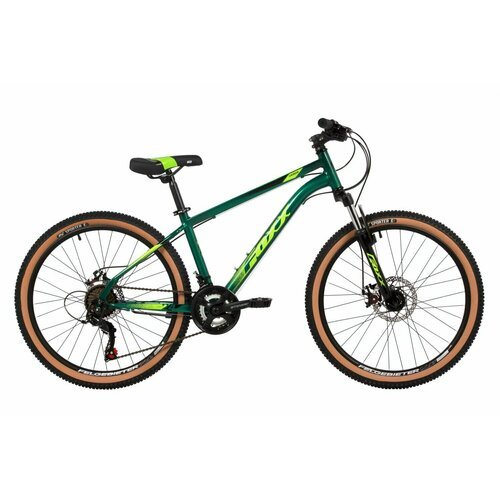 Подростковый горный (MTB) велосипед Foxx Caiman 24 (2024) 12 AND quot 24SHD. CAIMAN.12GN4 (зеленый)
