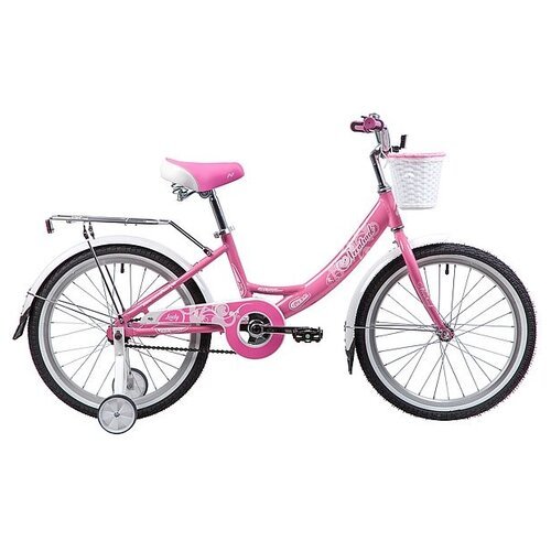 Детский велосипед Novatrack Girlish Line 20 (2019) розовый 12' (требует финальной сборки)