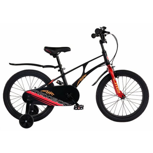 Детский велосипед Maxiscoo Air Standart 18' (2024) 18 Черный (115-130 см)