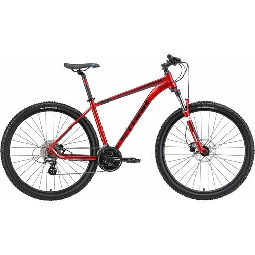 Велосипед Stark Router 29.3 HD (2024) (Велосипед Stark'24 Router 29.3 HD ярко-красный/темно-фиолетовый 20', HQ-0014166)