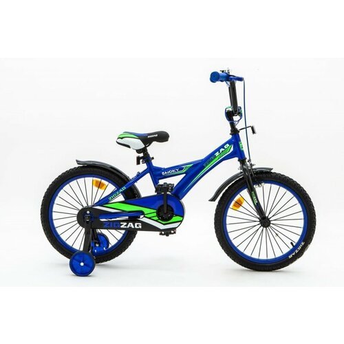 Велосипед 18 ZIGZAG SNOKY синий 2024