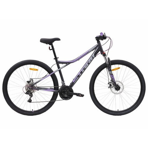 Горный велосипед Stark Slash 29.1 D (2024) 18' Черно-фиолетово-серый (165-174 см)