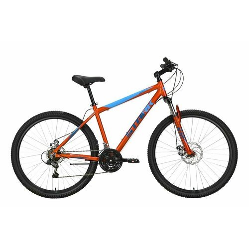 Велосипед Stark'23 Outpost 27.1 D оранжевый/голубой/синий 18'