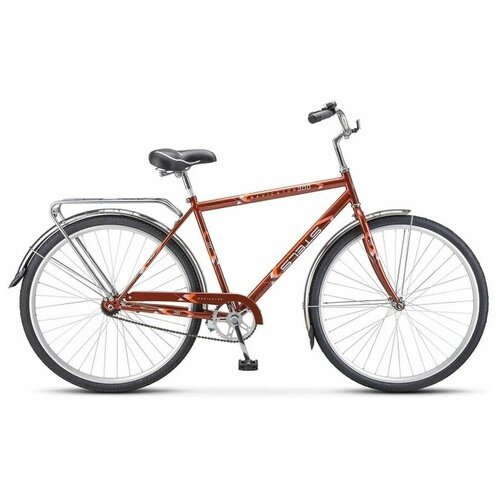 Велосипед дорожный Stels Navigator с колесами 28' 300 Gent Z010/Z011 рама 20' бронзовый 1 скорость