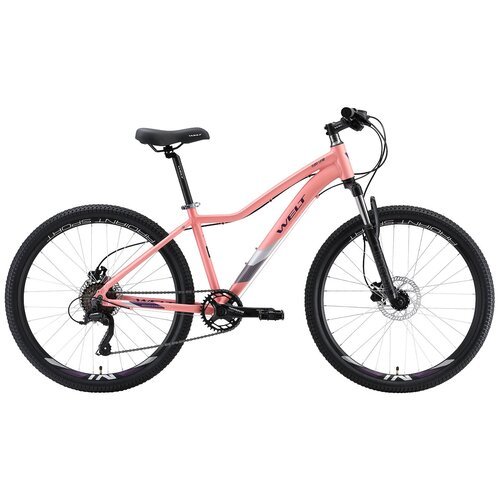 Женский велосипед Welt Floxy 1.0 HD 26, год 2023, цвет Оранжевый, ростовка 17