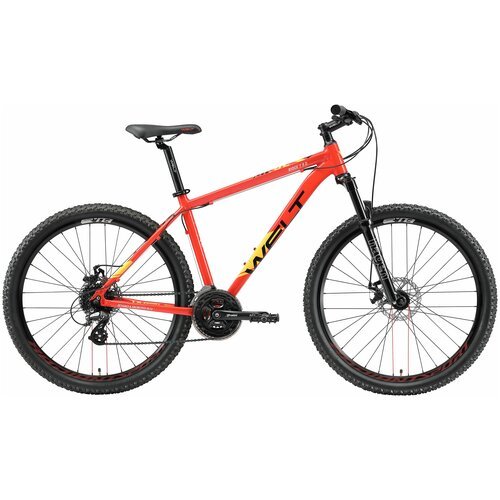 Горный (MTB) велосипед Welt Ridge 2.0 D 27 (2021) fire red M (требует финальной сборки)