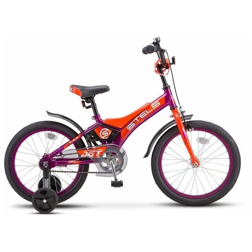 Велосипед детский Stels JET (14') рама 8,5, фиолетовый/оранжевый