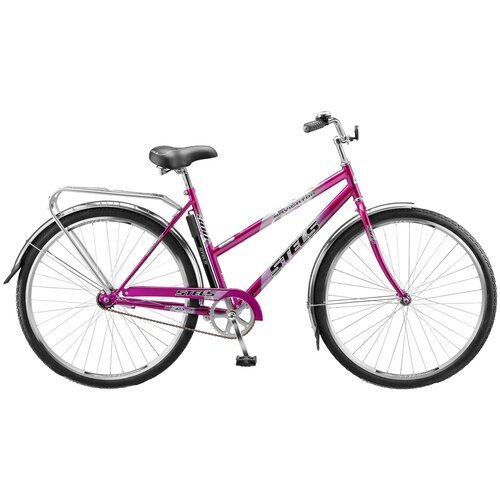 Городской велосипед STELS Navigator 300 Lady 28 Z010 (2018) без корзины фиолетовый 20' (требует финальной сборки)