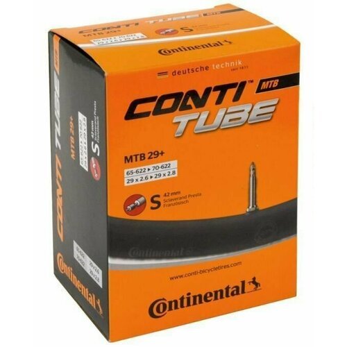 Камера Continental 29+ MTB Wide Plus Presta 42mm 28 / 29 x 2.6-2.8