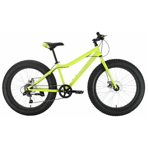 Велосипед Black One Monster 24 D (2022) 14.5' зелёный/белый/зеленый