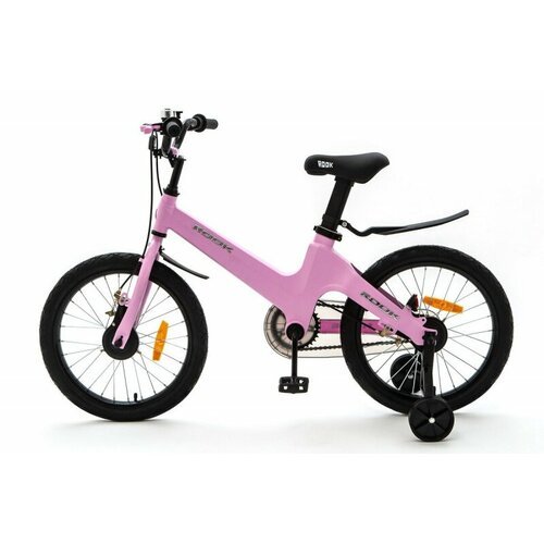 Велосипед 18 ROOK HOPE 2 (магниевая рама) розовый KMH185PK