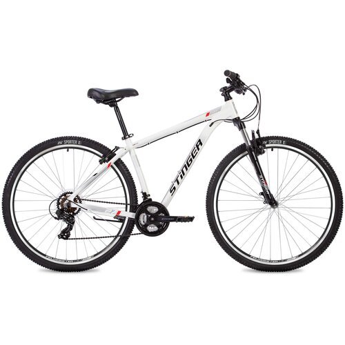 Горный (MTB) велосипед Stinger Element STD 27.5 (2020) белый 20' (требует финальной сборки)