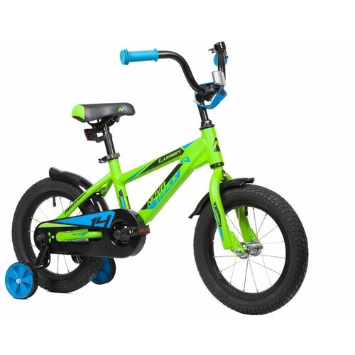 Велосипед детский Novatrack LUMEN 14' 9' черный 145ALUMEN. GN9 2019