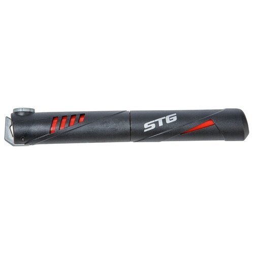 Ручной велонасос STG GP-48, резина, черный