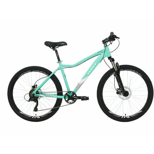 Женский велосипед Welt Floxy 1.0 HD 27, год 2024, цвет Зеленый, ростовка 15
