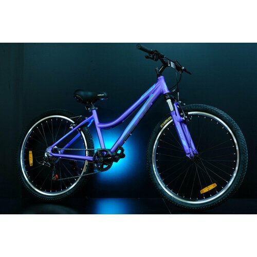 Велосипед Lorak Glory 4 Матовый Фиолетовый/Голубой 15р.