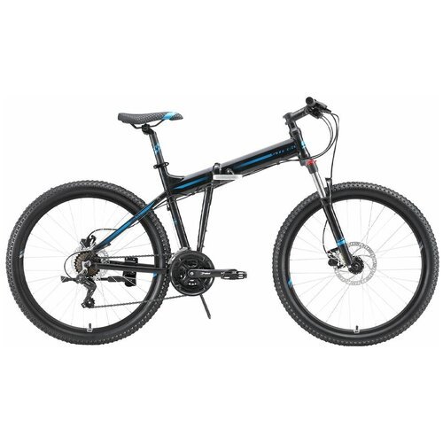 Велосипед Stark Cobra 26.2 HD (2023) 18' черный/синий/черный