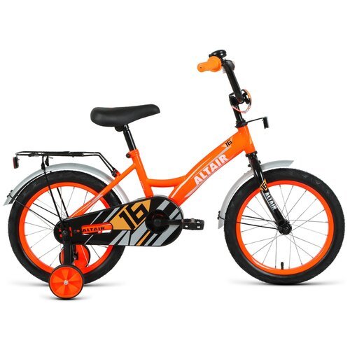 Велосипед ALTAIR KIDS 16 (16' 1 ск.) 2020-2021, черный/белый, 1BKT1K1C1002