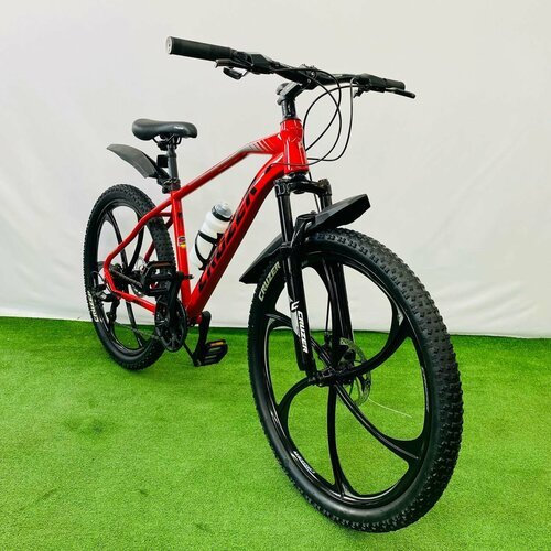 Велосипед CRUZER 26', рост 150–180см красный, 2024