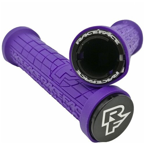 Грипсы велосипедные Race Face Grippler Lock On Grips, 30mm, Purple, AC990086