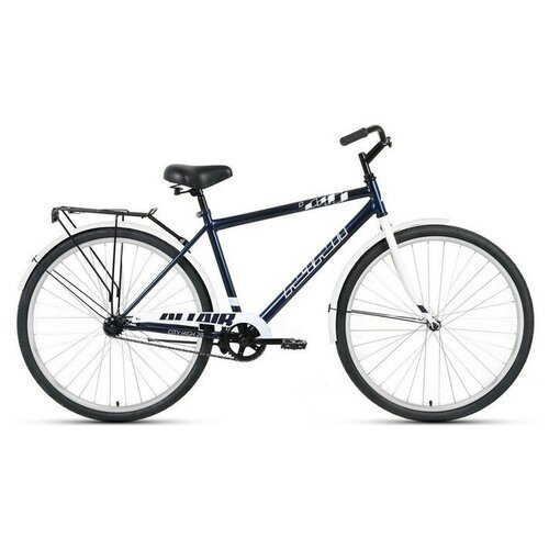 Городской велосипед ALTAIR City 28 High (2022) темно-синий/серый 19' (требует финальной сборки)