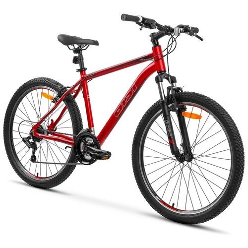 Горный, Круизер Велосипед Aist горный Аист горный MTB Аист rocky 1.0 26' мужской алюминиевая рама 18' колесо 26', 2022 красный
