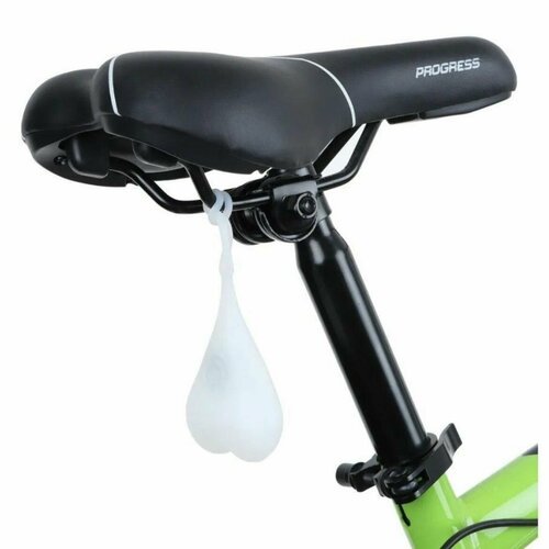Светодиодный водонепроницаемый фонарик 'Сердце' для велосипеда. белый.