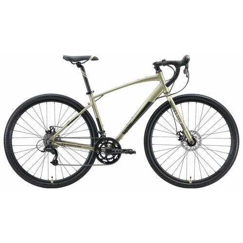 Шоссейный велосипед Stark Gravel 700.1 D (2024) 22' Зелено-серый (185-195 см)