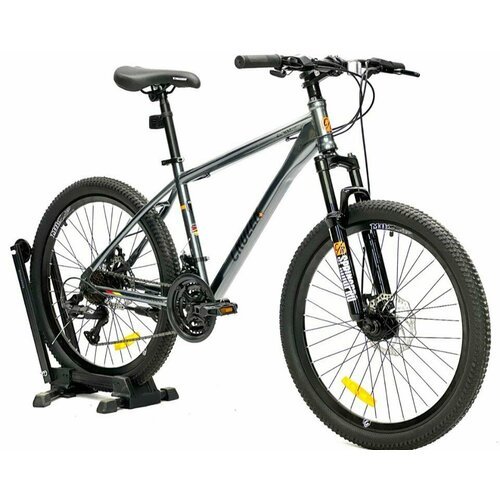 Велосипед CRUZER SHREDDER с рамой 15 дюймов и колесами 24 дюйма, серый