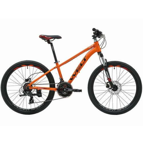 Подростковый велосипед Welt Peak 1.0 HD 24, год 2024, цвет Оранжевый, ростовка 14