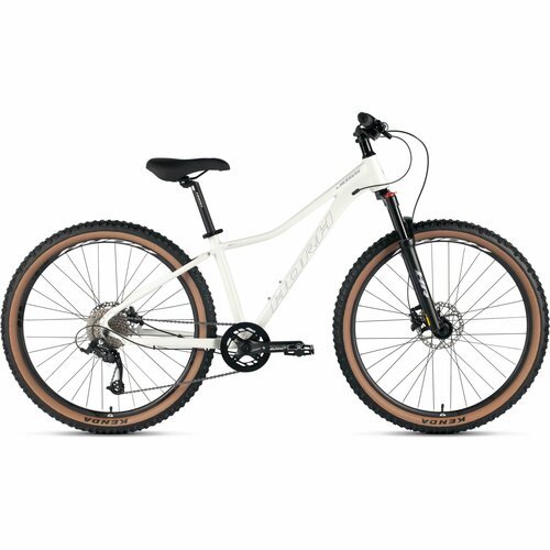Велосипед горный Horh Joss JHD 7.0 27.5' (2024) White-Pink, взрослый, женский, алюминиевый, 8 скоростей, дисковые гидравлические тормоза, размер рамы 15, рост 160-170 см