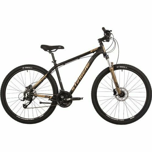 Горный велосипед Stinger Bike Stinger 27.5' Element PRO золотистый, размер 20' 27AHD. ELEMPRO.20GD3