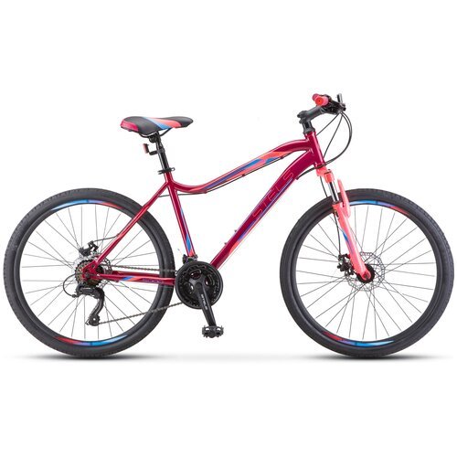 Велосипед Stels Miss 5000 MD 26 V020 (2021) Размер рамы: 18 Цвет: Вишнёвый/розовый