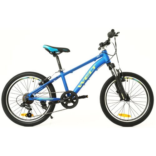 Детский велосипед Welt Peak 20, год 2022, цвет Синий