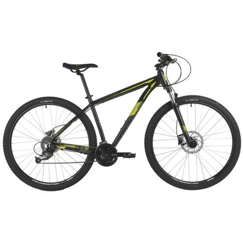Велосипед STINGER GRAPHITE PRO 29' (2021) (Велосипед STINGER 29' GRAPHITE PRO черный, алюминий, размер 20')
