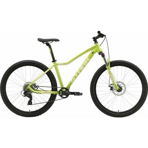 Велосипед Stark Viva 27.2 D (2023) (Велосипед Stark'23 Viva 27.2 D морозный зеленый/кость 14.5', алюминий, HQ-0009997)