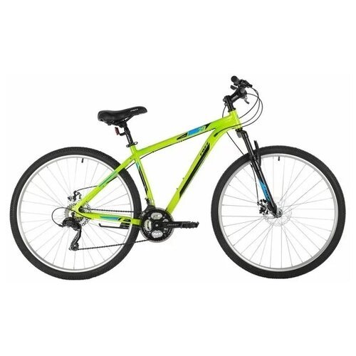 Горный (MTB) велосипед Foxx ATLANTIC D 29 (2021) зеленый 18' (требует финальной сборки)