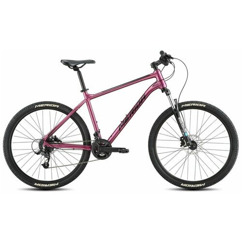Велосипед горный с колесами 27,5' Merida Big.Seven Limited 2.0 DarkPurple/Black 2022 год рама M(17') 16 скоростей