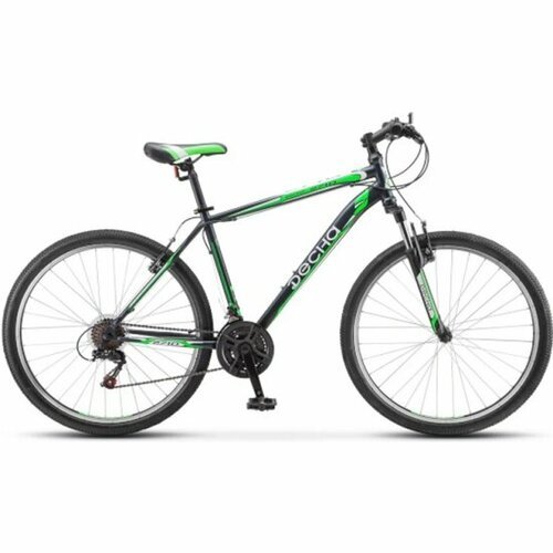 Горный велосипед Десна -2910 V29' (Серый/зелёный), рама 17.5'