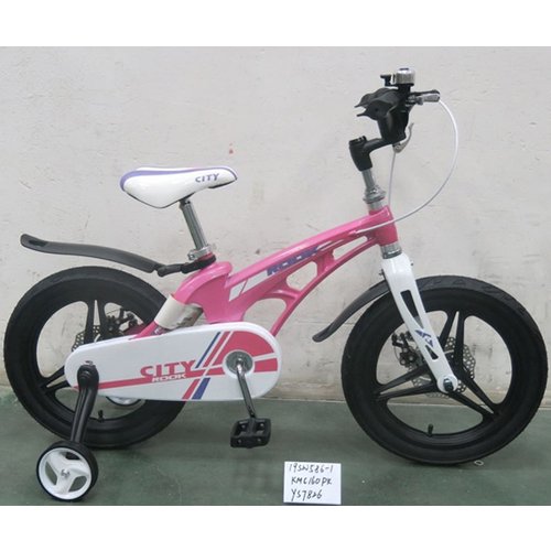 Велосипед Rook 14' City розовый