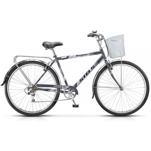 Городской велосипед STELS Navigator 350 Gent 28 Z010 (2021) рама 20' Черный