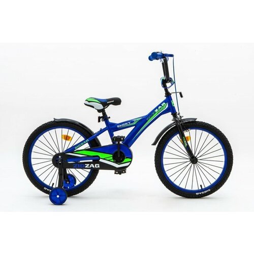 Велосипед 20 ZIGZAG SNOKY синий 2024