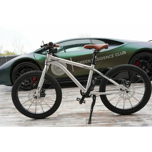 Велосипед Time Try TT133/1s 20' Алюминиевая рама 12' Детский Спортивный, серебристый