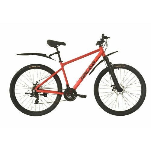 Велосипед горный дисковый 29' рост 170-185см 21 скорость красный рама 20'. MTB велик взрослый мужской женский подростковый раш велоспорт хардтейл hardtail SHIMANO скоростной ORLAN WING