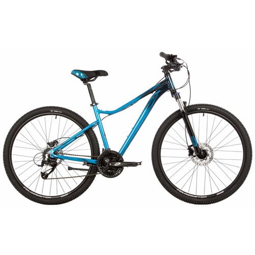 Женский велосипед Stinger Laguna Pro 27.5' (2023) 17' Синий (161-178 см)